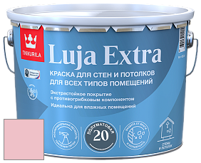 Краска Tikkurila Luja 20 Extra полуматовая краска для влажных помещений цвет G332 