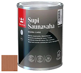 Краска Tikkurila Supi Saunavaha защитный состав для сауны цвет 3449 Сердцевина