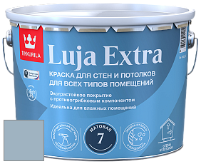 Краска Tikkurila Luja Extra 7 матовая краска для влажных помещений цвет V435 