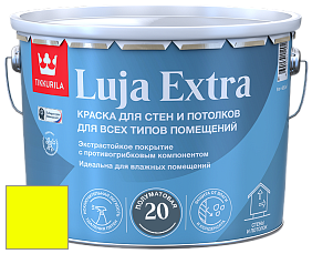 Краска Tikkurila Luja 20 Extra полуматовая краска для влажных помещений цвет RAL 1026 