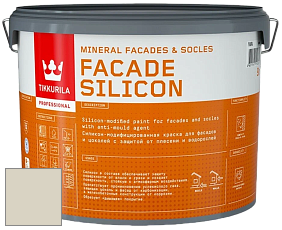 Краска Tikkurila Facade Silicon краска фасадная цвет Q631 