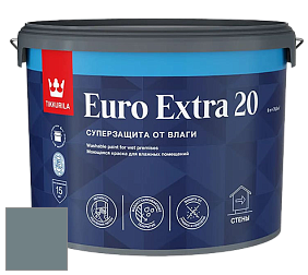 Краска Tikkurila Euro Extra 20 краска для стен и потолков цвет S492 
