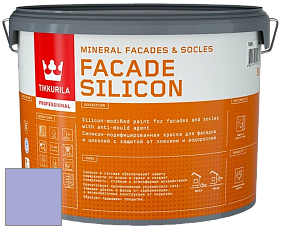 Краска Tikkurila Facade Silicon краска фасадная цвет U185 