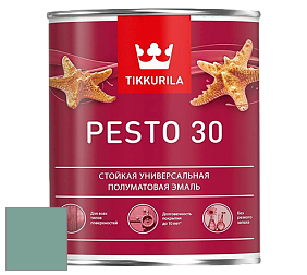 Краска Tikkurila Euro Pesto 30 эмаль цвет S443 