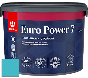 Краска Tikkurila Euro Power 7 краска для стен и потолков цвет J366 