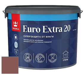 Краска Tikkurila Euro Extra 20 краска для стен и потолков цвет NCS S 5030-Y90R 