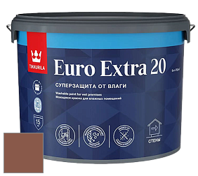 Краска Tikkurila Euro Extra 20 краска для стен и потолков цвет N408 
