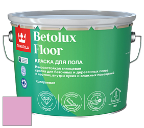 Краска Tikkurila Betolux Floor краска для пола цвет J338 Барби