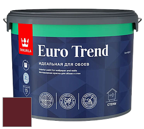 Краска Tikkurila Euro Trend краска для стен и потолков цвет RAL 3005 