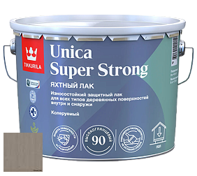Краска Tikkurila Unica Super Strong (высокоглянцевый) лак яхтный цвет 3465 Глыба