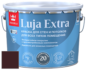 Краска Tikkurila Luja 20 Extra полуматовая краска для влажных помещений цвет RAL 3007 
