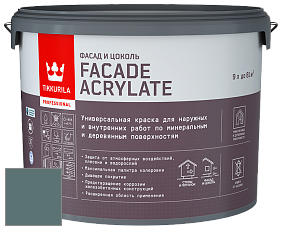 Краска Tikkurila Facade Acrylate краска внутренних и наружных работ цвет S441 