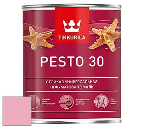 Краска Tikkurila Euro Pesto 30 эмаль цвет NCS S 0540-R20B 