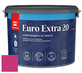 Краска Tikkurila Euro Extra 20 краска для стен и потолков цвет RAL 4010 