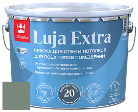 Краска Tikkurila Luja 20 Extra полуматовая краска для влажных помещений цвет K444 