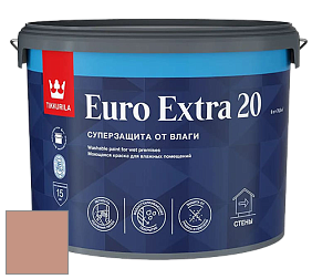 Краска Tikkurila Euro Extra 20 краска для стен и потолков цвет S408 