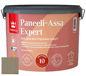 Краска Tikkurila Paneeli Assa Expert 10 интерьерный матовый лак цвет 5082 Laavu