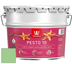 Краска Tikkurila Euro Pesto 10 эмаль цвет X380 