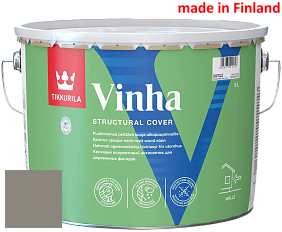 Краска Tikkurila Vinha кроющий антисептик для деревянных фасадов цвет S487 