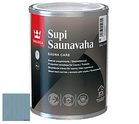 Краска Tikkurila Supi Saunavaha защитный состав для сауны цвет 3463 Дождь
