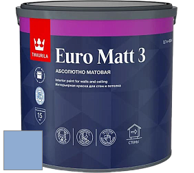 Краска Tikkurila Euro Matt 3 краска для стен и потолков цвет V351 