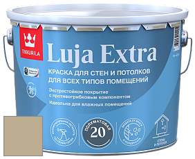 Краска Tikkurila Luja 20 Extra полуматовая краска для влажных помещений цвет J457 Сисал