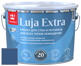 Краска Tikkurila Luja 20 Extra полуматовая краска для влажных помещений цвет N354 