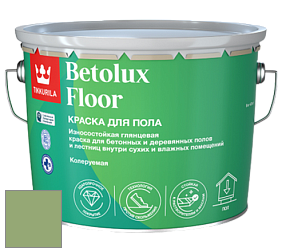 Краска Tikkurila Betolux Floor краска для пола цвет K384 Поляна