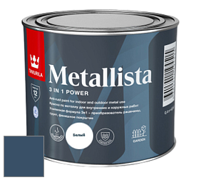 Краска Tikkurila Metallista краска по металлу цвет N431 