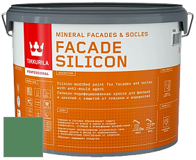 Краска Tikkurila Facade Silicon краска фасадная цвет D146 