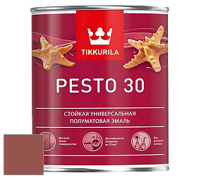 Краска Tikkurila Euro Pesto 30 эмаль цвет S418 