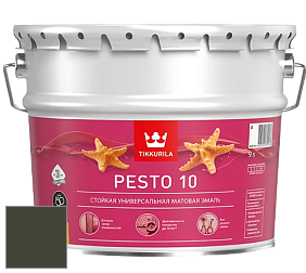 Краска Tikkurila Euro Pesto 10 эмаль цвет RAL 6014 