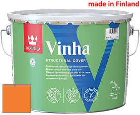 Краска Tikkurila Vinha кроющий антисептик для деревянных фасадов цвет N312 