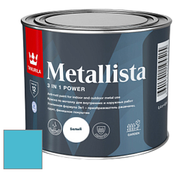 Краска Tikkurila Metallista краска по металлу цвет J365 