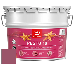 Краска Tikkurila Euro Pesto 10 эмаль цвет S334 