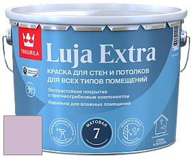 Краска Tikkurila Luja Extra 7 матовая краска для влажных помещений цвет X341 