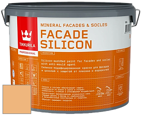 Краска Tikkurila Facade Silicon краска фасадная цвет Q157 Mehiläinen