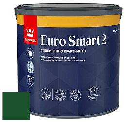 Краска Tikkurila Euro Smart 2 краска для стен и потолков цвет RAL 6035 