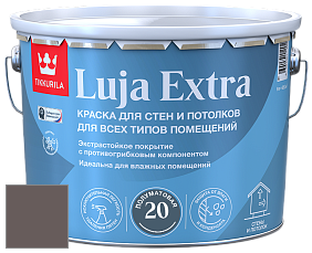 Краска Tikkurila Luja 20 Extra полуматовая краска для влажных помещений цвет NCS S 7005-R 