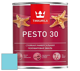 Краска Tikkurila Euro Pesto 30 эмаль цвет NCS S 0540-B10G 
