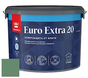 Краска Tikkurila Euro Extra 20 краска для стен и потолков цвет S377 