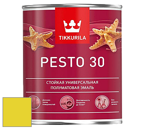 Краска Tikkurila Euro Pesto 30 эмаль цвет NCS S 0570-G80Y 