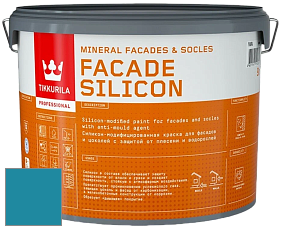 Краска Tikkurila Facade Silicon краска фасадная цвет U222 