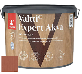 Краска Tikkurila Valtti Expert Akva лазурь колеруемая для деревянных фасадов цвет 5055 Mänty
