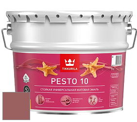 Краска Tikkurila Euro Pesto 10 эмаль цвет S419 