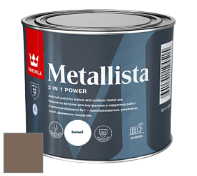 Краска Tikkurila Metallista краска по металлу цвет N467 