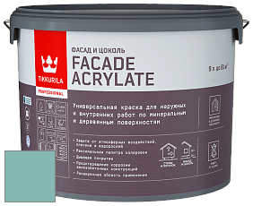 Краска Tikkurila Facade Acrylate краска внутренних и наружных работ цвет V370 