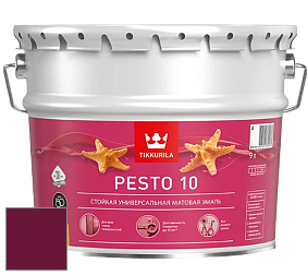Краска Tikkurila Euro Pesto 10 эмаль цвет RAL 4004 