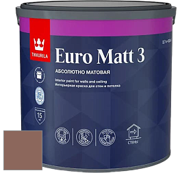 Краска Tikkurila Euro Matt 3 краска для стен и потолков цвет S475 