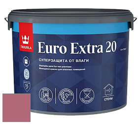 Краска Tikkurila Euro Extra 20 краска для стен и потолков цвет K423 